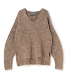 uncrave アルパカニット Vネックトップス