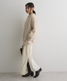 CRAFT STANDARD BOUTIQUE クラッシュベロアサイドスリットスカート