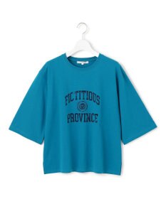 23区 S 【SLOW/一部店舗限定】MVSコットン ヴィンテージ風 ロゴTEE