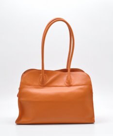 blancle シュリンクレザー ワイドボストン