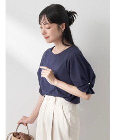 earth music&ecology タックスリーブプルオーバー