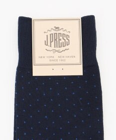 J.PRESS MEN 【定番】ハイゲージピンドットソックス