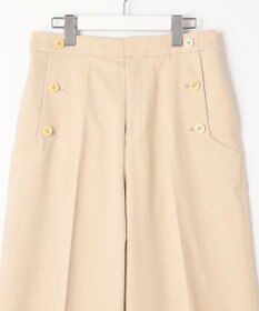 自由区 L 【接触冷感・UVカット・吸水速乾・洗える】シェルタリングドライオックスワイド パンツ