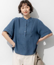 23区 S 【先行予約】LIBECOリネン はしごレース ブラウス