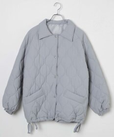 WEGO キルティングブルゾン