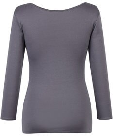 Wing あったかインナー 綿100％ 毛玉になりにくい 型くずれしにくい 【綿の贅沢 リッチ】 8分袖 長袖 秋 冬 EL4882 ウイング／ワコール