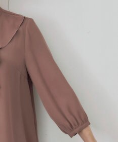 Tiaclasse 【洗える】フリルブラウス