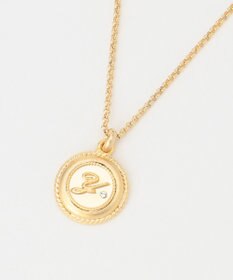 J.PRESS LADIES 【リバーシブル】イニシャルコイン ネックレス