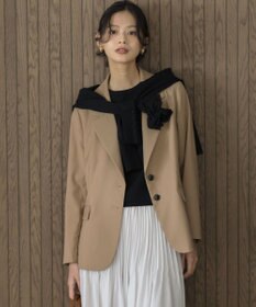 組曲 【加藤ローサさん着用】ハンサムツイル ジャケット