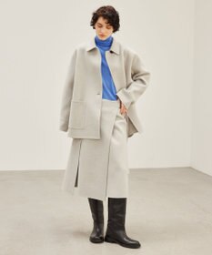 BEIGE， 【洗える】RICARD / カシミヤタートルニット