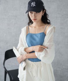 WEGO 【カップ付き/SMサイズ展開】なちゅ盛れカップインキャミ