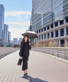 AURORA 【WEB限定】 パール晴雨兼用傘（折りたたみ傘）