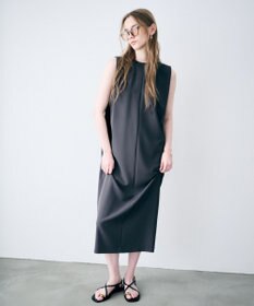 uncrave クールタッチツイル ノースリーブワンピース