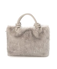 UNBILLION カシュカシュ cachecache / ミンク風フェイクファーノットハンドルバッグ