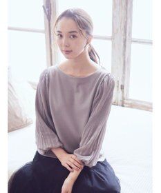 earth music&ecology マジョリカプリーツプルオーバー