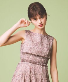 TOCCA 【消臭＆洗える！】PINK JAIPUR ロングドレス