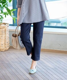 Tiaclasse 【安田美沙子さん着用・洗える】ストレッチストレートデニム