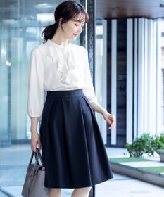 Tiaclasse 【洗える】フリルブラウス