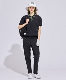 PW CIRCULUS 【WOMEN】ワッフルハーフジップポロ 2026年モデル ゴルフウェア レディース