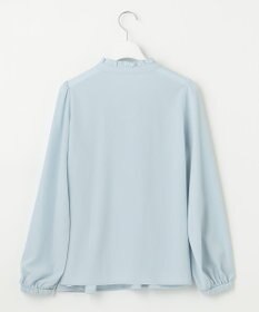 Feroux プリーツコンビ ブラウス