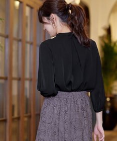 Tiaclasse 【洗える】フリルブラウス