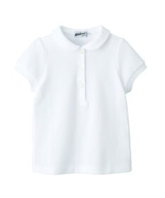 MIKI HOUSE HOT BISCUITS 【ミキハウス】【95-130cm】 カノコ素材の半袖ポロシャツ(丸襟)