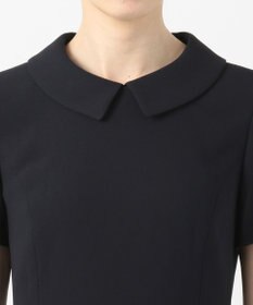 自由区 FORMAL 【お受験/セレモニーに】濃紺　洗える/衿取り外し　ワンピース+ジャケット