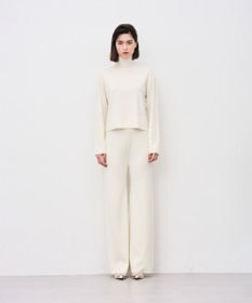 uncrave ハイゲージニット フレアパンツ