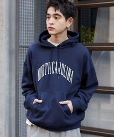 WEGO 【ユニセックス着用ITEM】ワッペンロゴパーカー