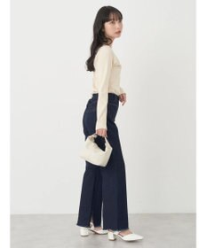 earth music&ecology ツイストリブラメニットプルオーバー