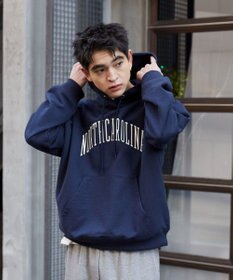 WEGO 【ユニセックス着用ITEM】ワッペンロゴパーカー