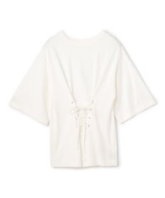 uncrave プレーンジャージー 2WAYレースアップトップス