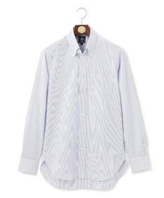 J.PRESS MEN 【PREMIUM PLEATS / 形態安定】マイクロストライプ シャツ / B.D.