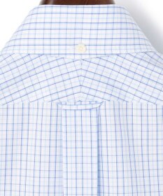 J.PRESS MEN 【PREMIUM PLEATS / 形態安定】タッタソールチェック ドレスシャツ / B.D.