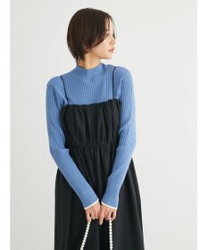 Green Parks ・ＥＬＥＮＣＡＲＥ　ＤＵＥ　ハイショクリブハイネックニット