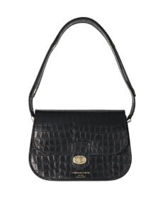 INTER-CHAUSSURES 【CHRISTIAN VILLA】フラップタイプレザーショルダーバッグ