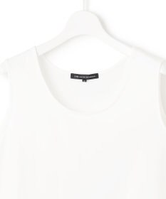 23区 L 【Lサイズ限定/好評につき新色追加】ナチュラルコットンベア タンクトップ