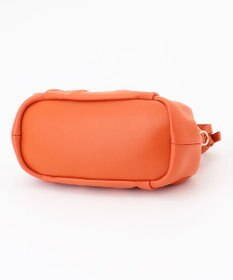 LA BAGAGERIE シープレザー　ギャザーミニマムバッグ