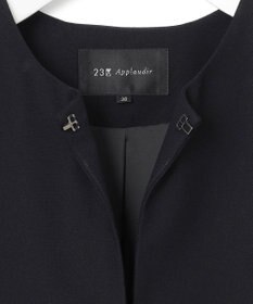 23区 S 【APPLAUDIR】バックサテンジョーゼット ジャケット