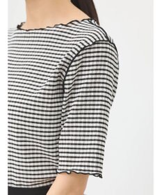 earth music&ecology ギンガムメロープルオーバー