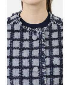 DAKS チェックツイードベスト