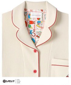 une nana cool MADE WITH シモジマ 【綿100%】開襟ワッフルパジャマ