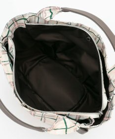 Y'SACCS 総柄プリントミニトートバッグ