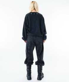 WEGO 【ユニセックス着用ITEM】ブリーチハトメロゴプルオーバー