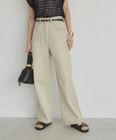WEGO 【ANGIE VINTAGE/SMLサイズ展開】ワイドストレートデニムパンツ