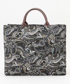 自由区 【カタログ掲載】ペイズリープリント トートバッグ