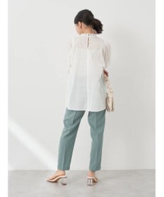 earth music&ecology 接触冷感テーパードパンツ