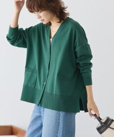 AMERICAN HOLIC 【WEB限定】バイパチVネックルーズカーディガン