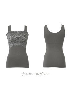 BRADELIS New York 【BRADELIS NewYork peace】ハッピーバストアップブラキャミソール25 ノンワイヤー 補整 ブラトップ カップ付き 補正下着