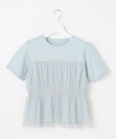 Feroux チュールコンビカットソー